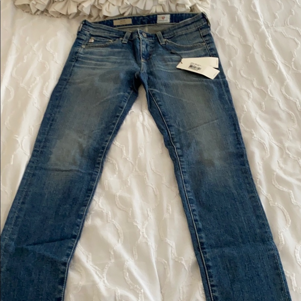 AG stilt cigarette leg jean